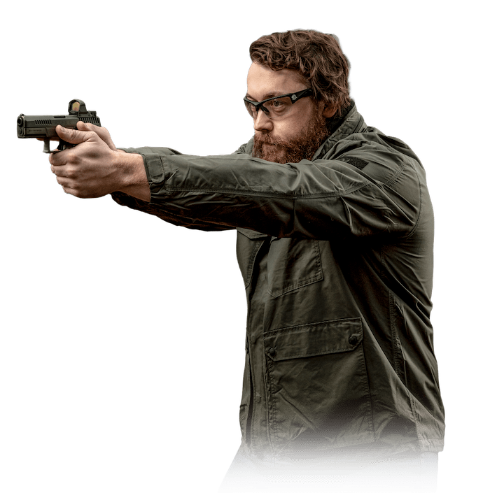 firearms training stance, isosceles