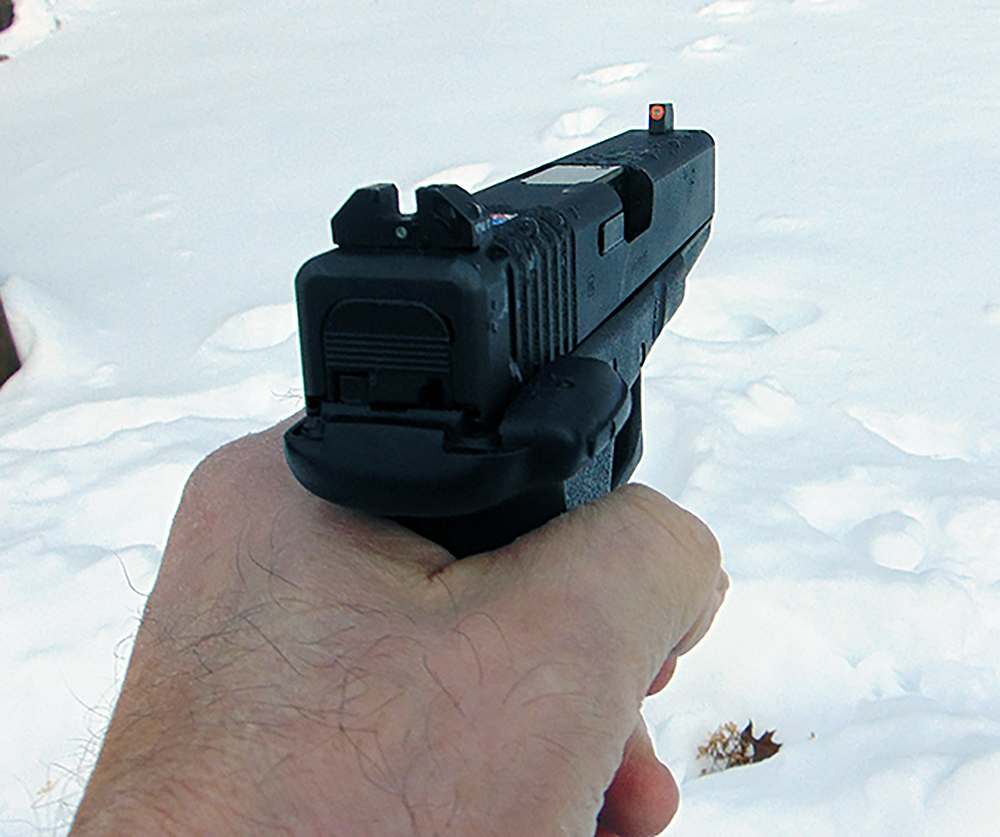Glock 17 with XS sights.